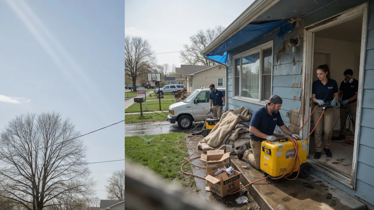 Basement Flood Cleanup in Clinton, PA near me